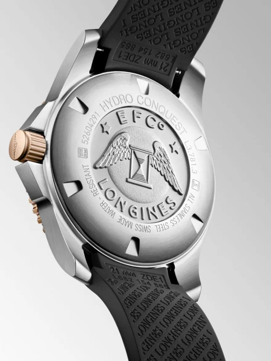 Longines HydroConquest Auto 41 mm horloge L37813589 + Luxe Cadeau