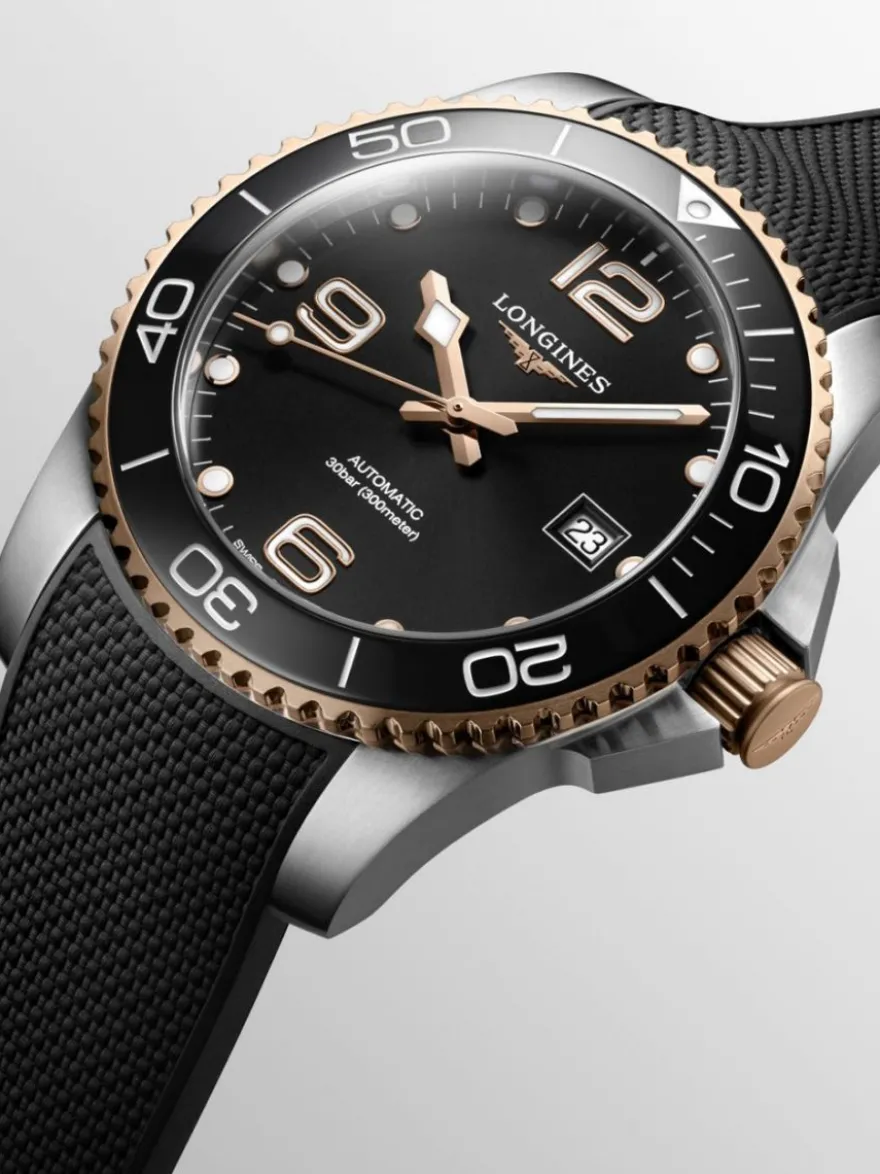 Longines HydroConquest Auto 41 mm horloge L37813589 + Luxe Cadeau