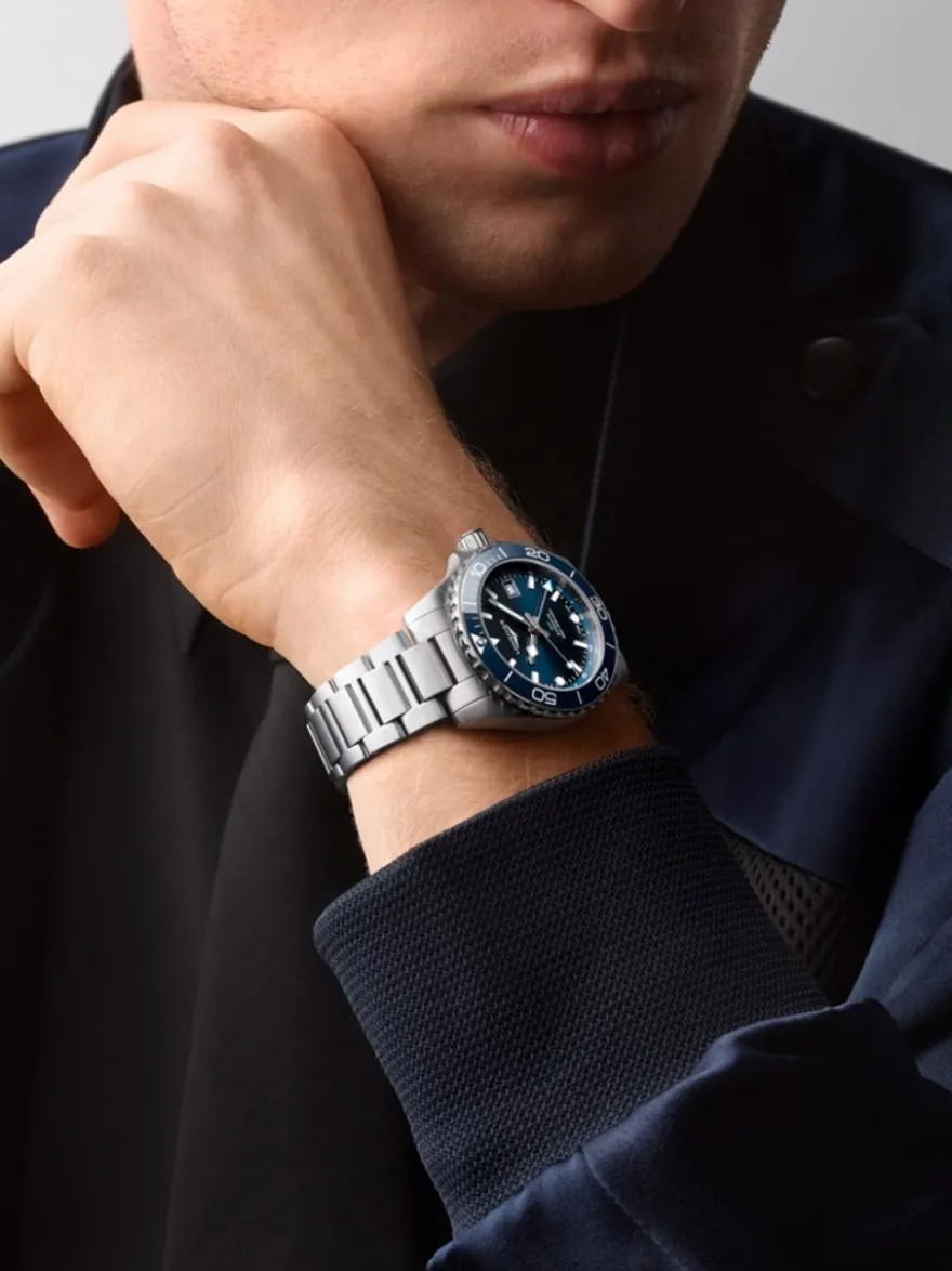 Longines HydroConquest Auto 41mm L3.790.4.96.6 + Luxe Cadeau