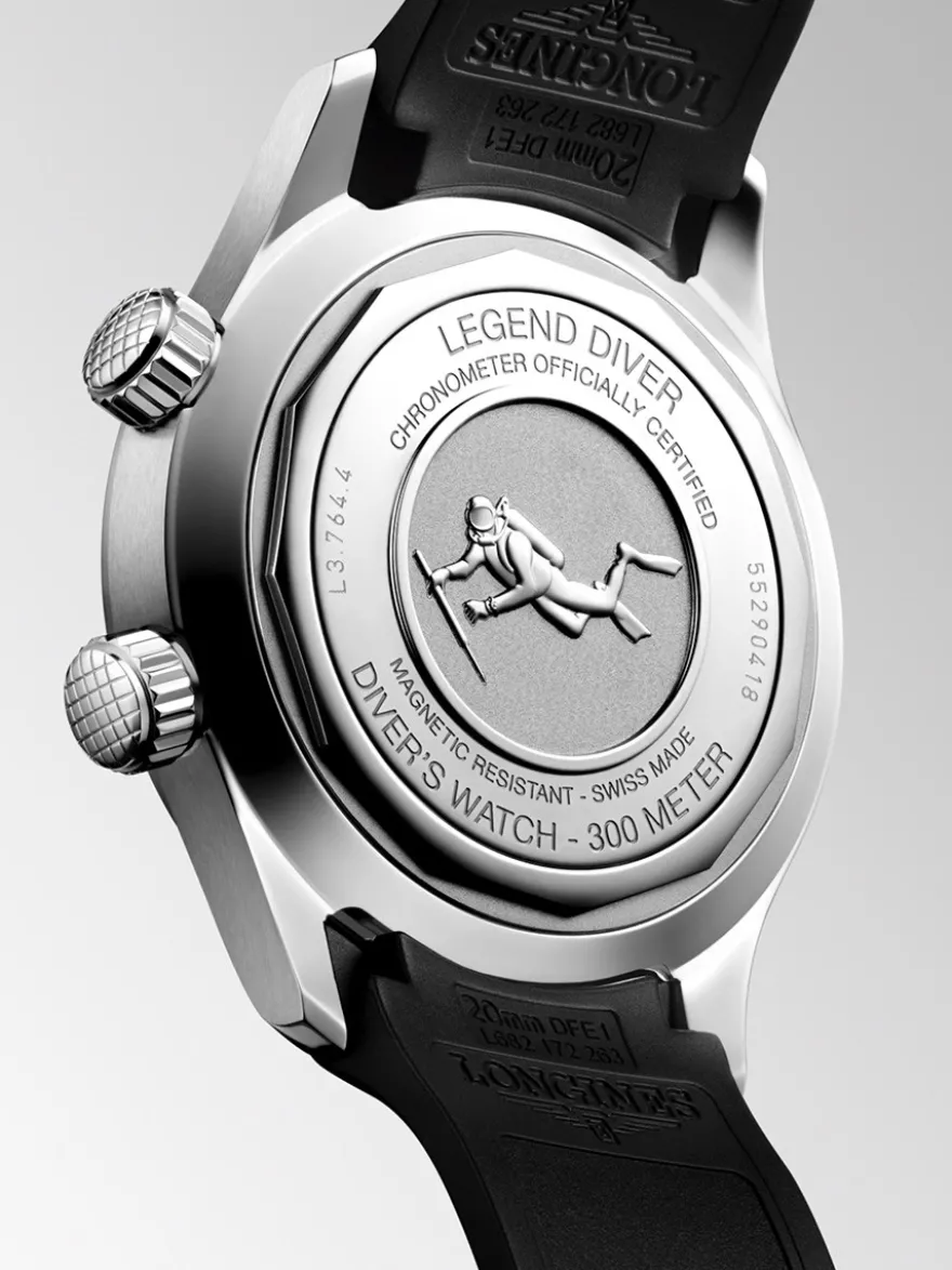 Longines Legend Diver Automatic L3.764.4.50.9 + Luxe Cadeau