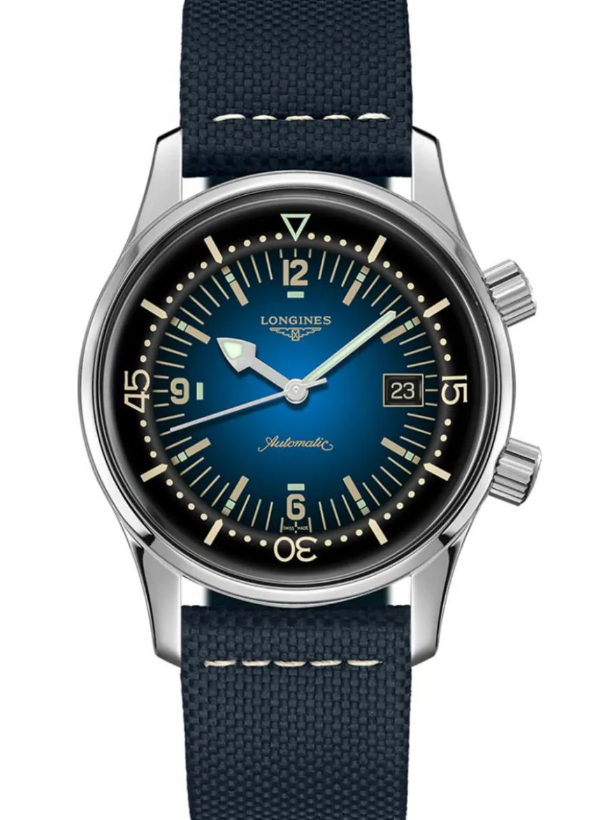 Longines Legend Diver Blue Dial L37744902 + Luxe Cadeau