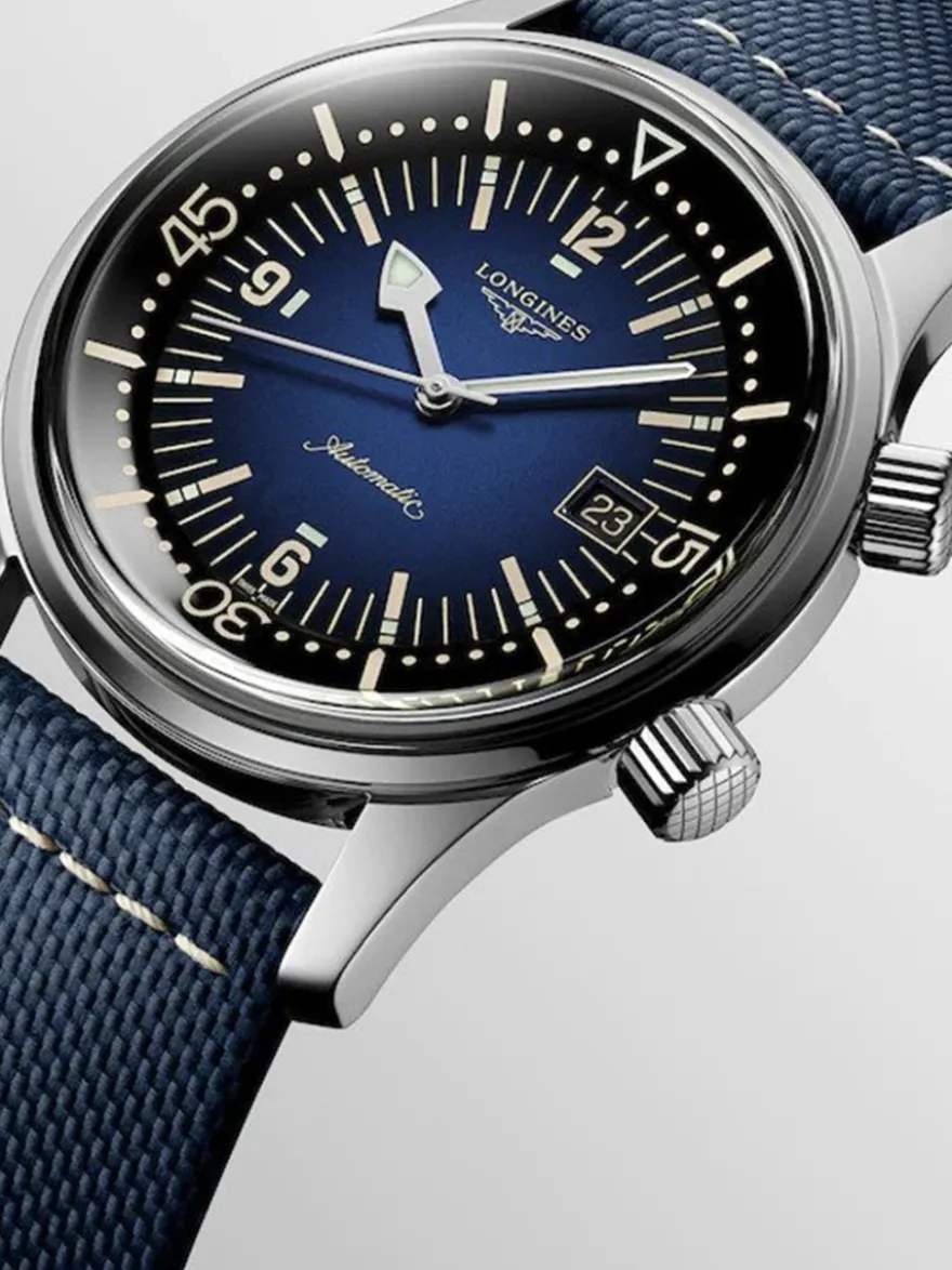 Longines Legend Diver Blue Dial L37744902 + Luxe Cadeau