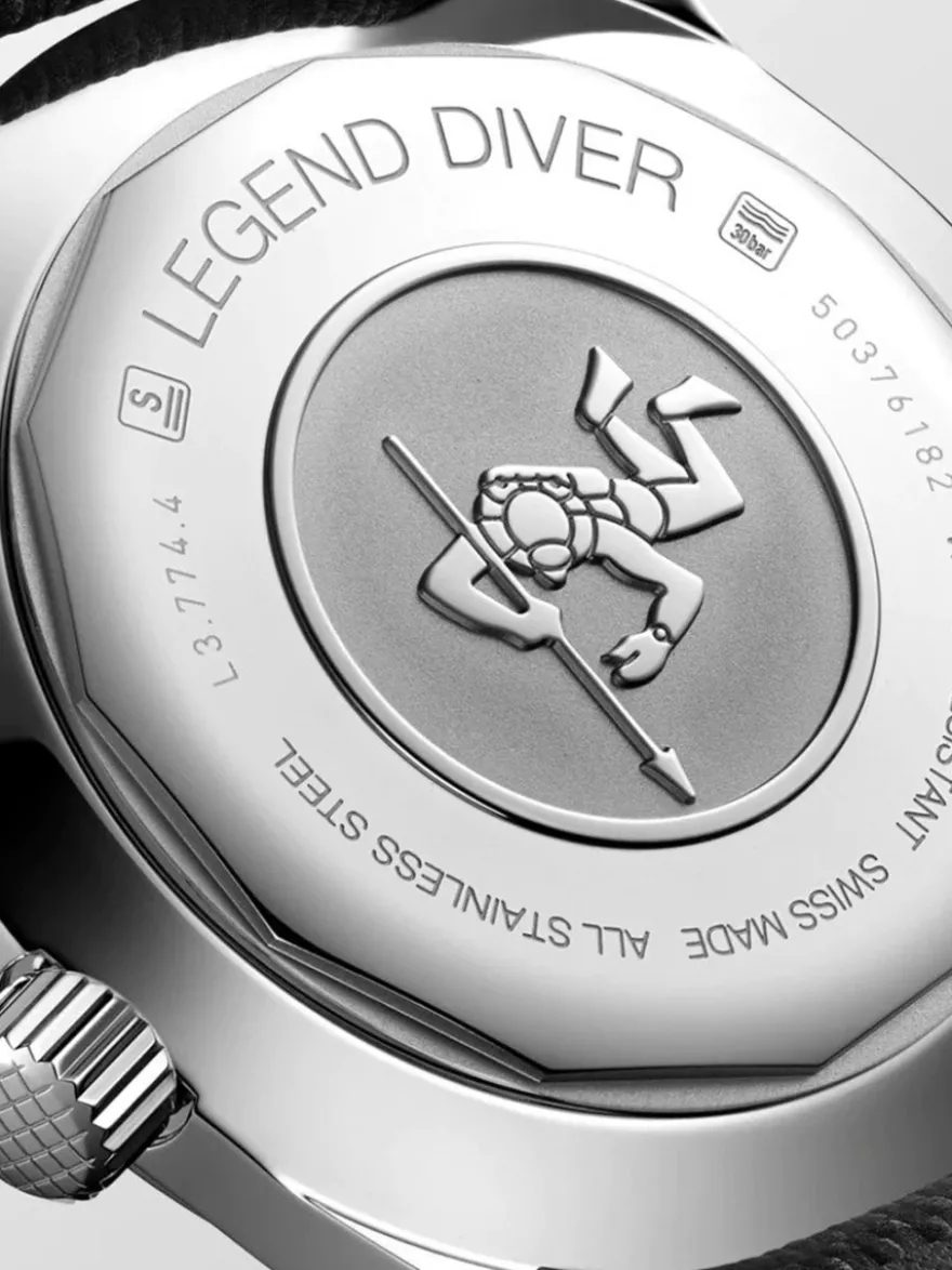 Longines Legend Diver Blue Dial L37744902 + Luxe Cadeau
