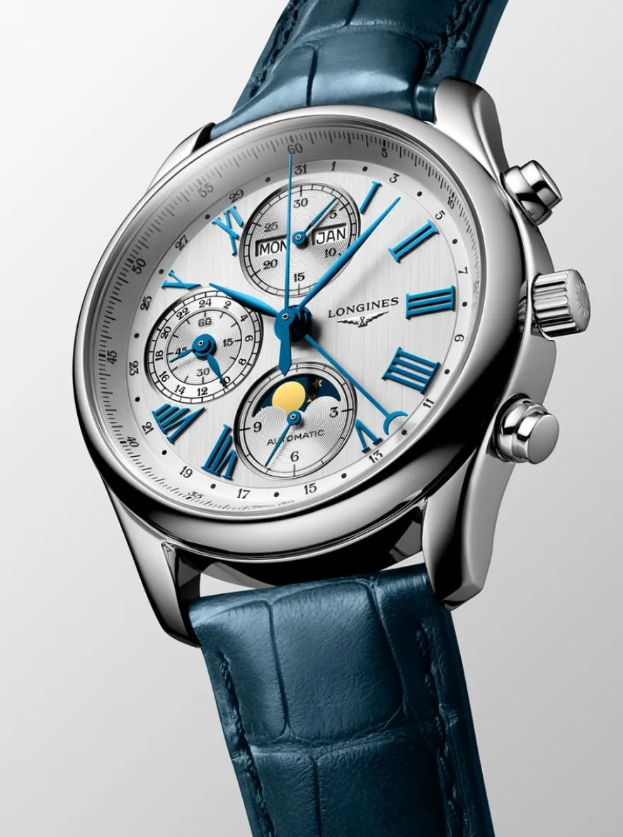 Longines Master Collection Chronograph Moonphase L2.673.4.71.2. + Luxe Cadeau