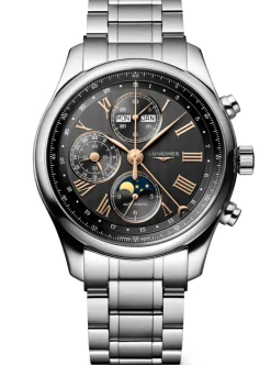 Longines Master Collection Chronograph Moonphase L2.773.4.61.6 + Luxe Cadeau