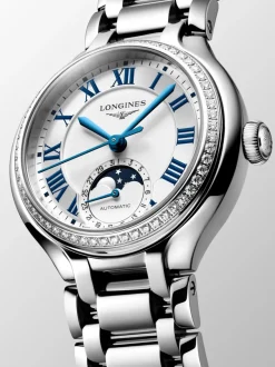 Longines PrimaLuna Moonphase 34mm L8.126.0.71.6 + Luxe Cadeau