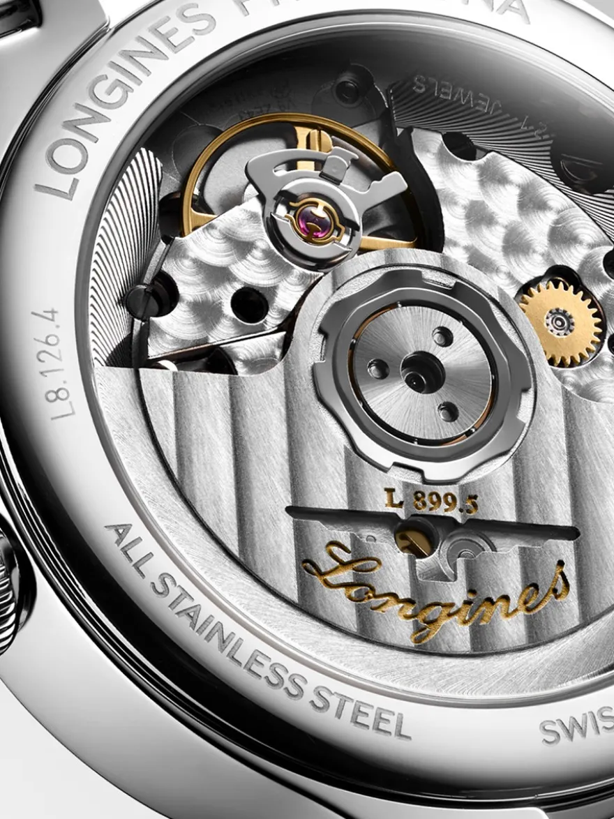 Longines PrimaLuna Moonphase 34mm L8.126.4.71.6 + Luxe Cadeau