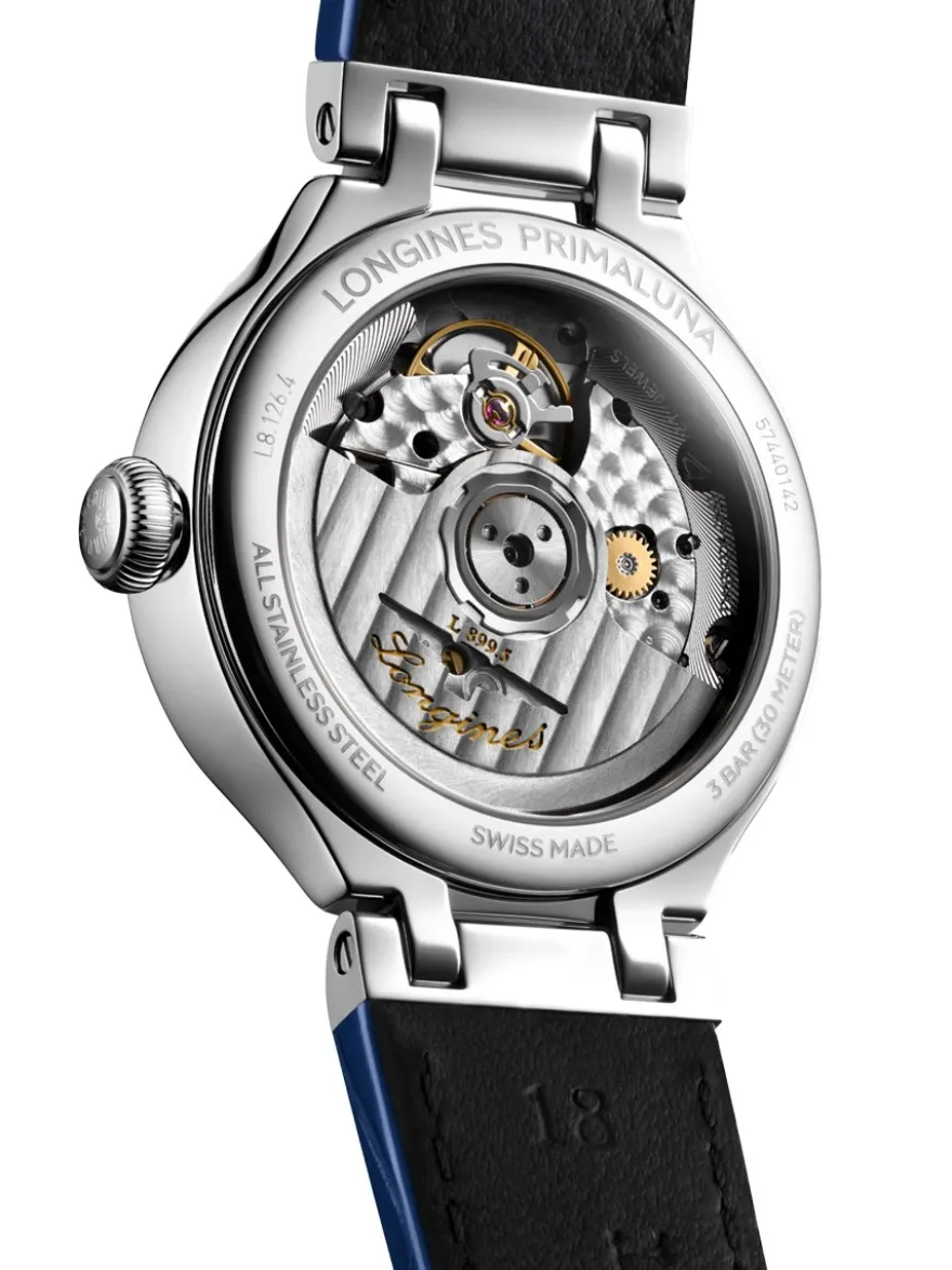 Longines PrimaLuna Moonphase 34mm L8.126.4.71.2 + Luxe Cadeau