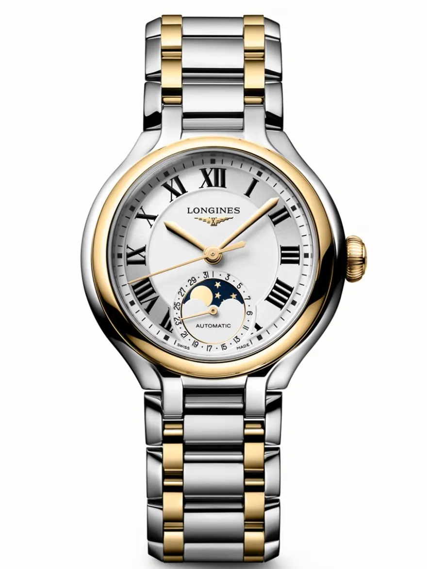 Longines PrimaLuna Moonphase 34mm L8.126.5.79.7 + Luxe Cadeau