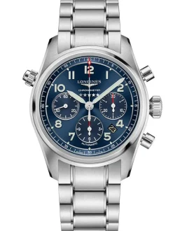Longines Spirit Chronograph L3.820.4.93.6 + Luxe Cadeau