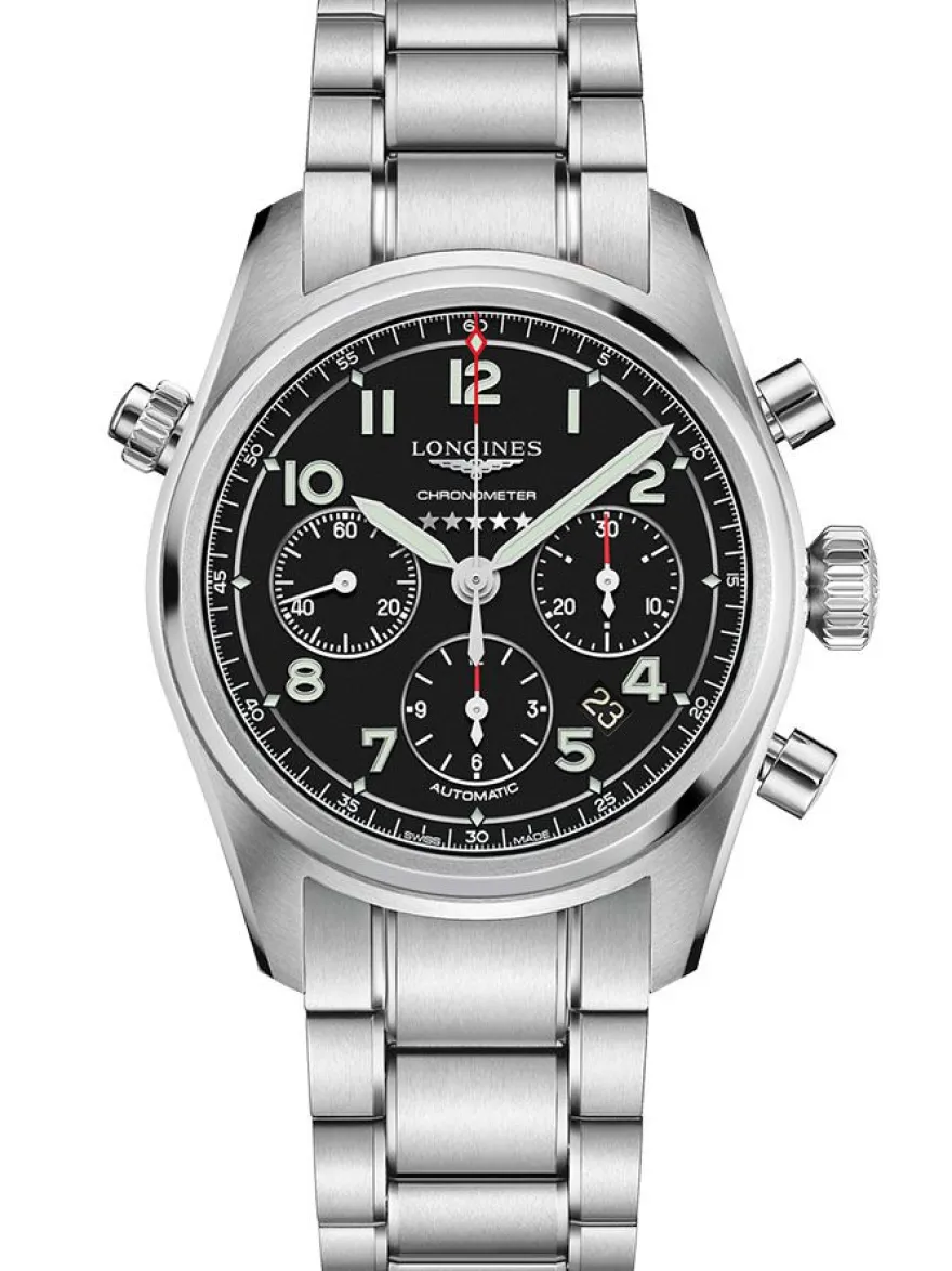 Longines Spirit Chronograph L38204536 + Luxe Cadeau
