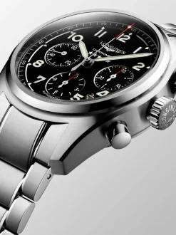 Longines Spirit Chronograph L38204536 + Luxe Cadeau