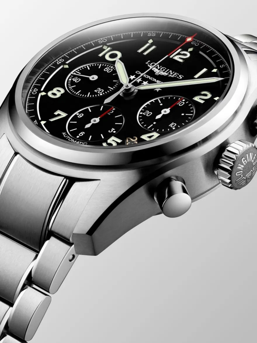 Longines Spirit Chronograph L38204536 + Luxe Cadeau