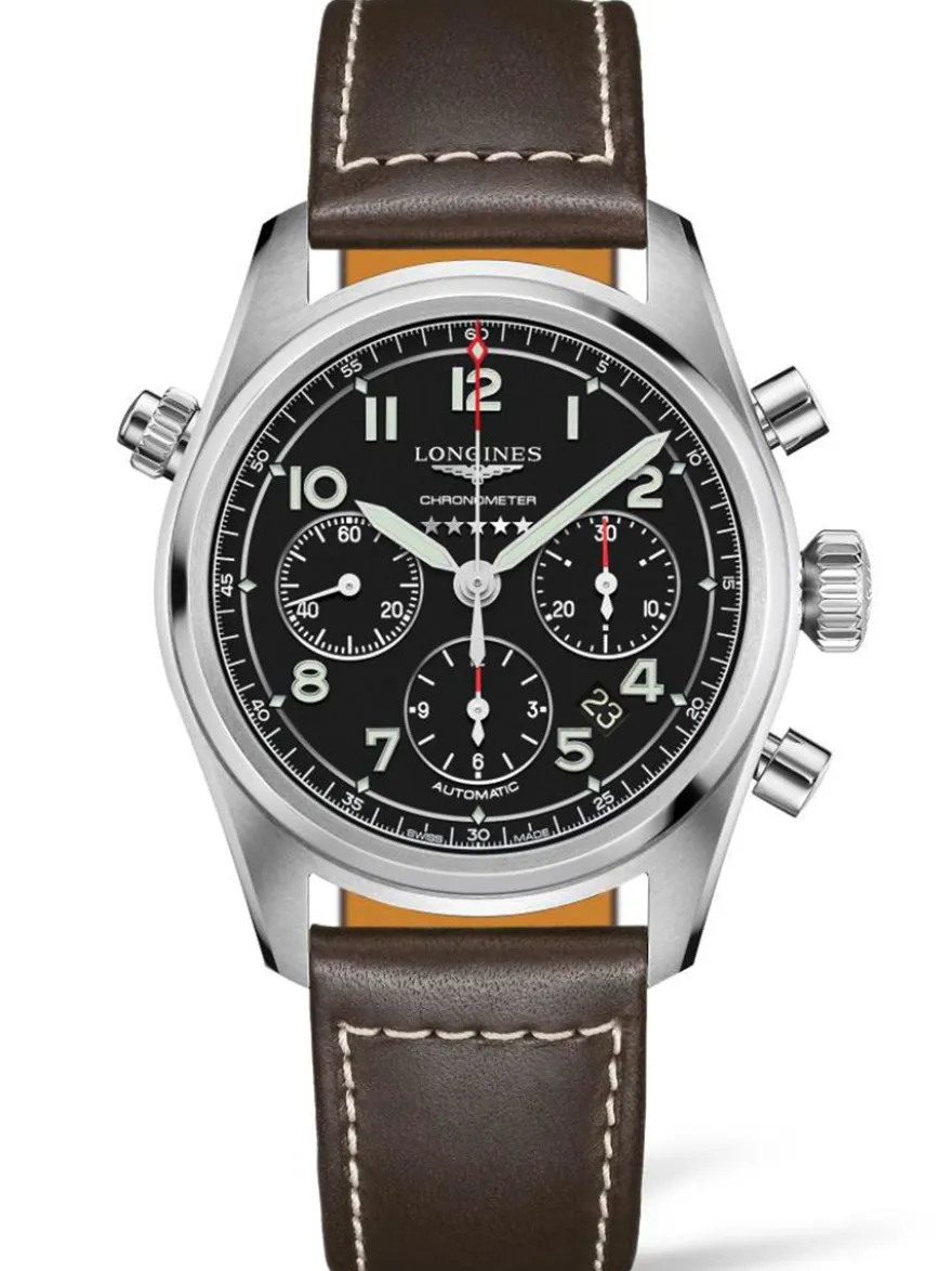 Longines Spirit Chronograph L3.820.4.53.0 + Luxe Cadeau