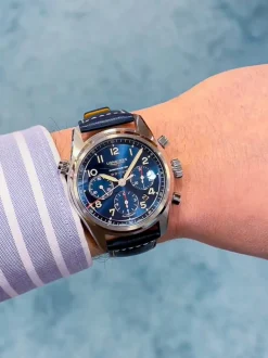 Longines Spirit Chronograph horloge L3.820.4.93.0 + Cadeau