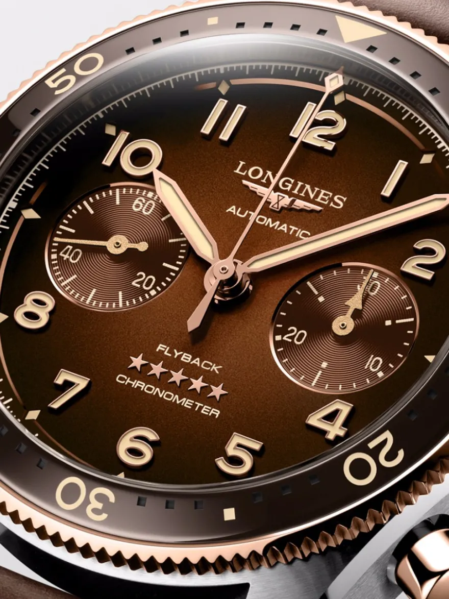 Longines Spirit Flyback Chronometer L3.821.5.59.2 + Luxe Cadeau