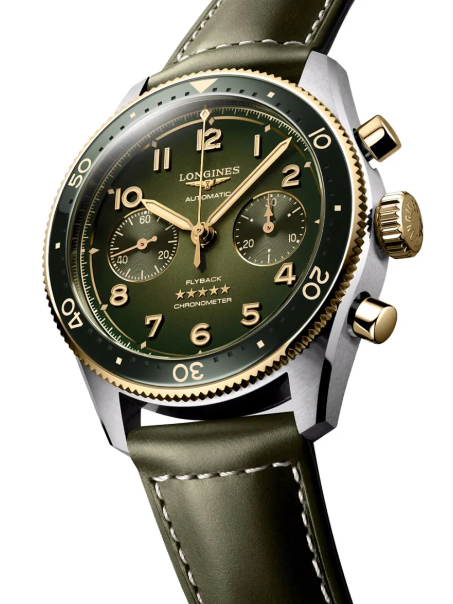 Longines Spirit Flyback Chronometer L3.821.5.53.2 + Luxe Cadeau