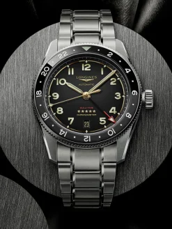 Longines Spirit Flyback Titanium L3.821.1.53.2 + Luxe Cadeau