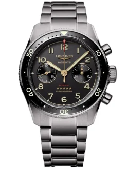 Longines Spirit Flyback Titanium L3.821.1.53.6 + Luxe Cadeau