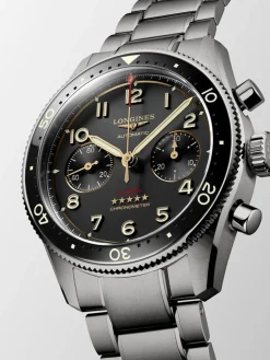 Longines Spirit Flyback Titanium L3.821.1.53.6 + Luxe Cadeau
