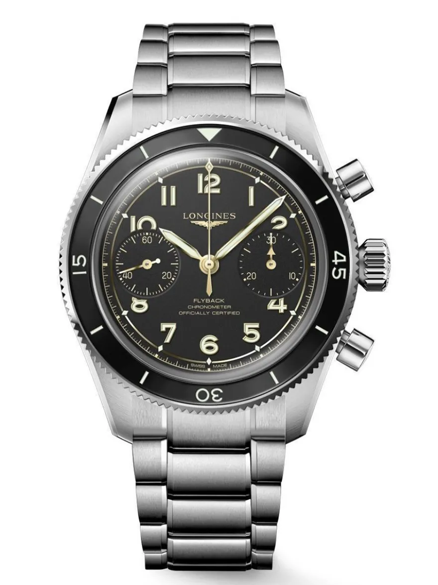 Longines Spirit Pilot Flyback L3.721.4.53.6 + Luxe Cadeau
