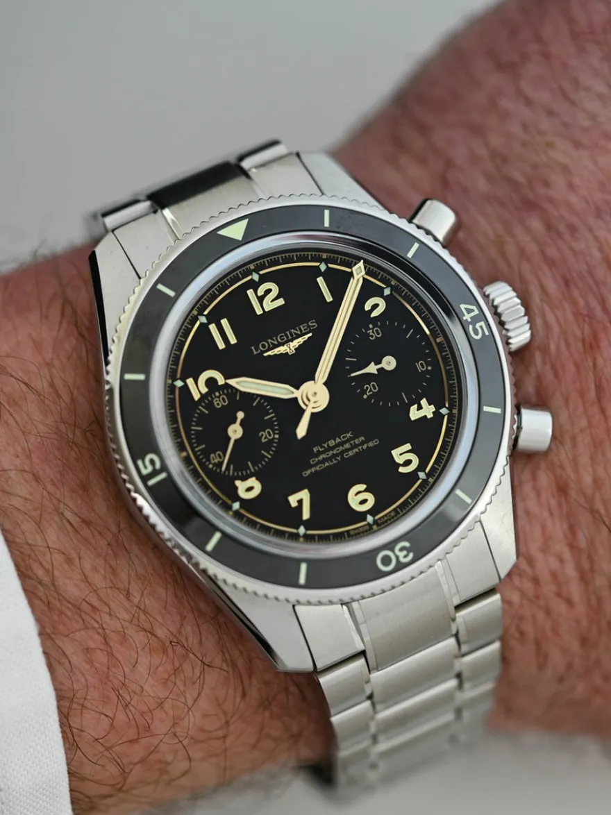 Longines Spirit Pilot Flyback L3.721.4.53.6 + Luxe Cadeau