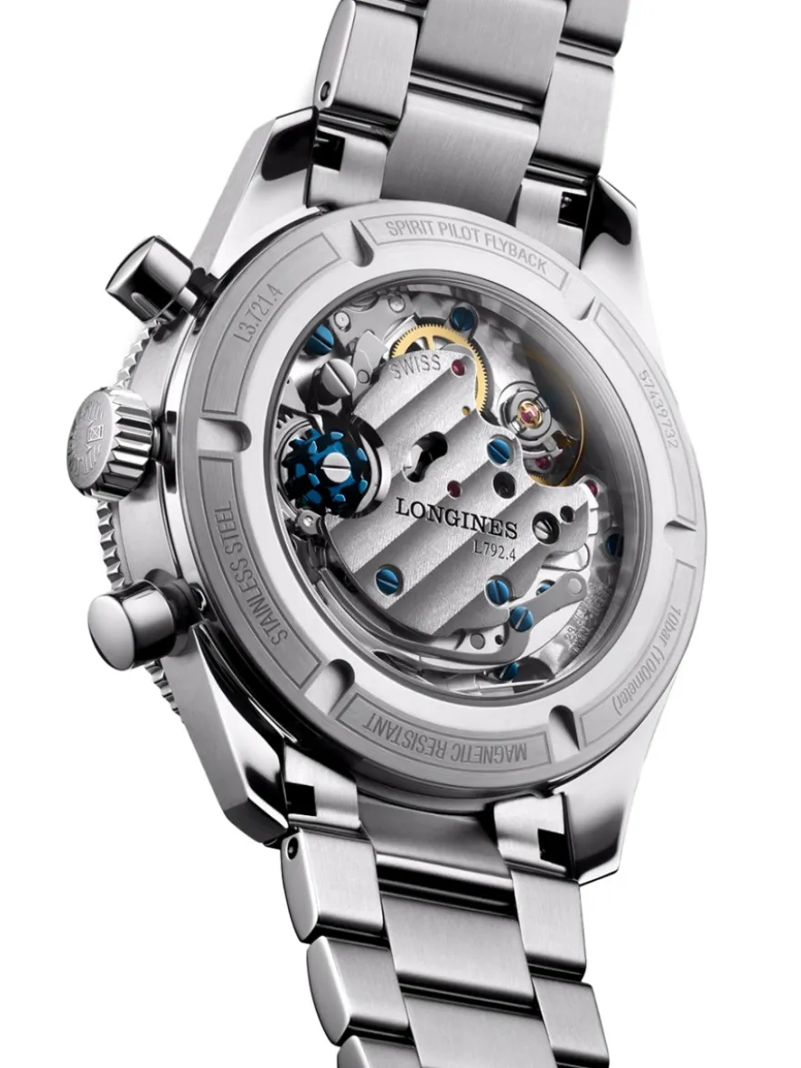 Longines Spirit Pilot Flyback L3.721.4.53.6 + Luxe Cadeau