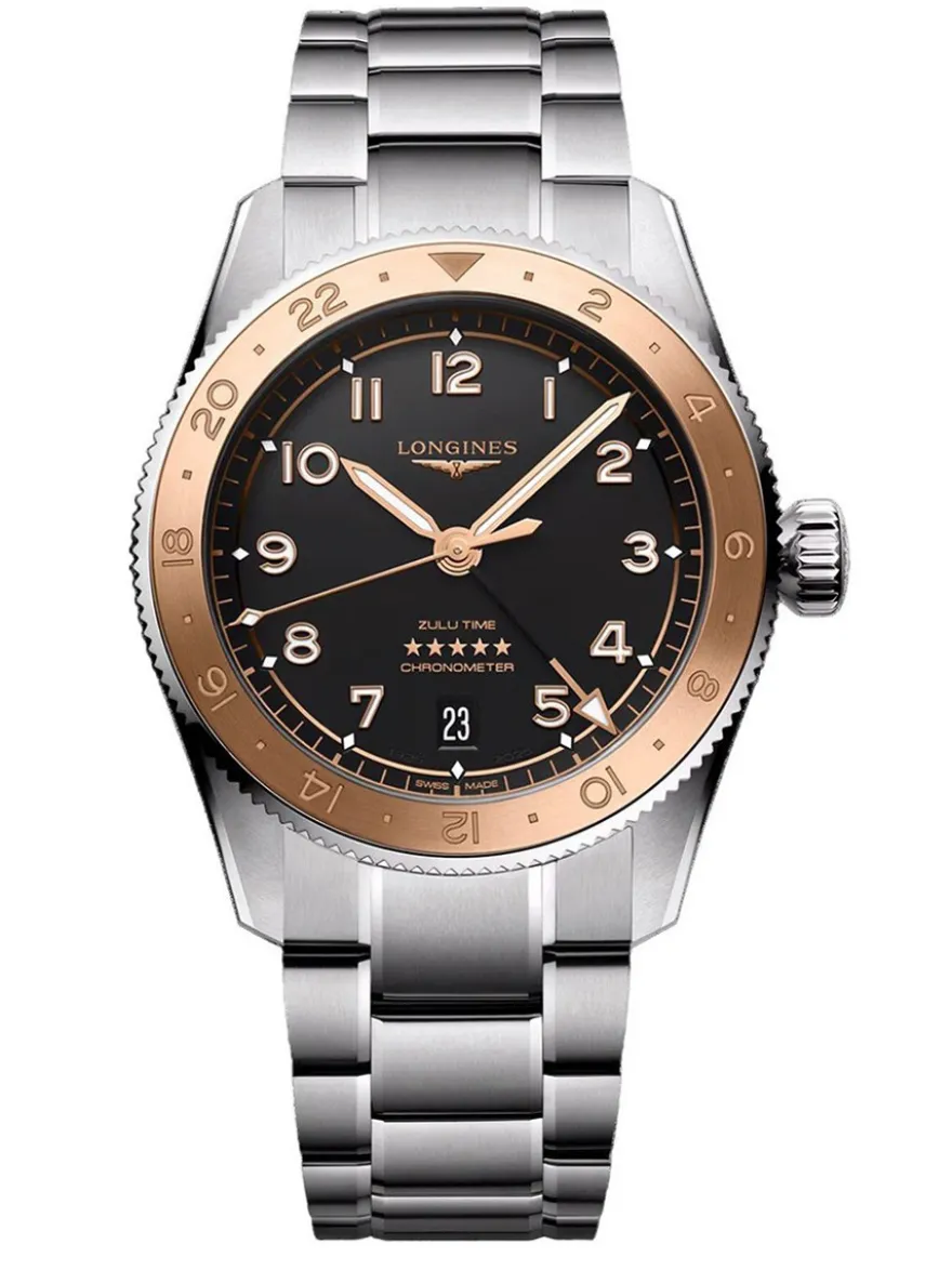 Longines Spirit Zulu Time 1925 L3.803.5.53.6 + Luxe Cadeau