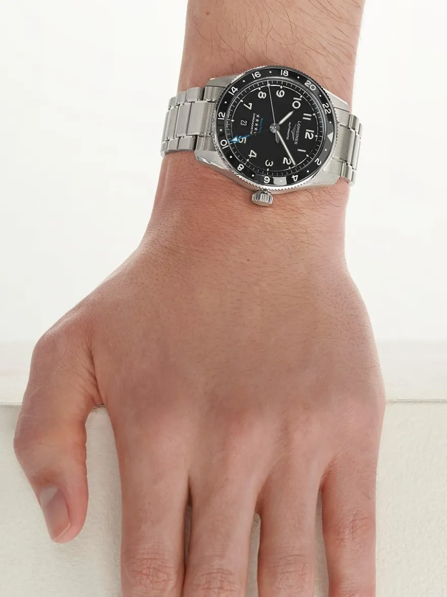 Longines Spirit Zulu Time 42mm L3.812.4.53.6 + Luxe Cadeau