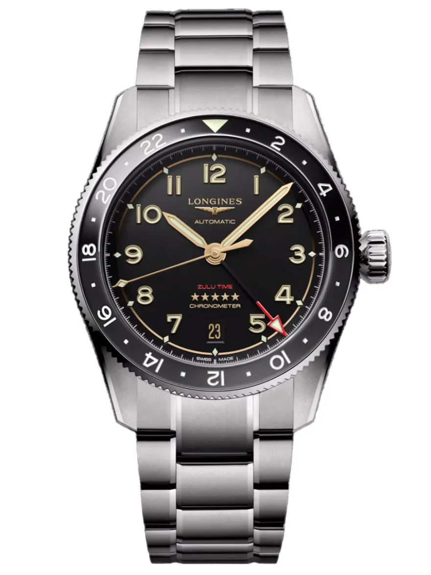 Longines Spirit Zulu Time L3.802.1.53.6 + Luxe Cadeau