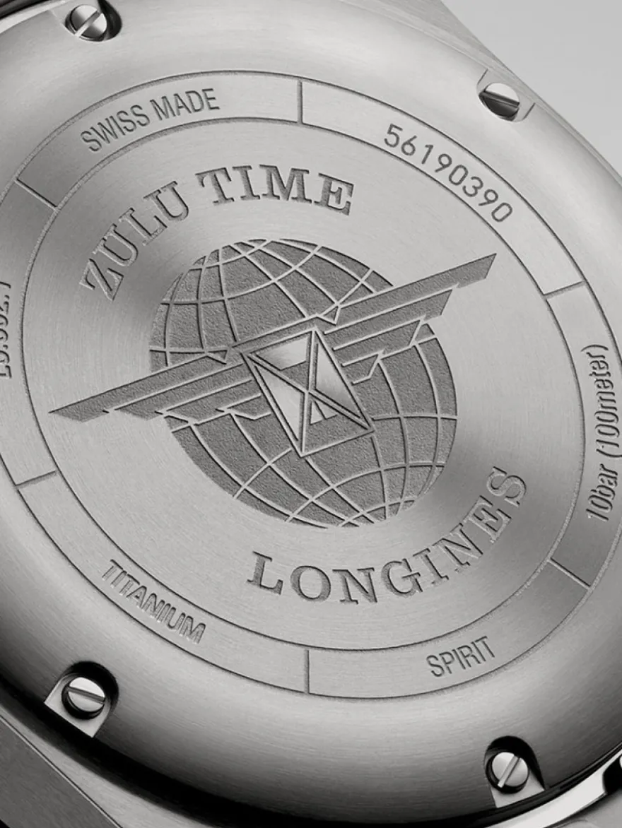Longines Spirit Zulu Time L3.802.1.53.6 + Luxe Cadeau