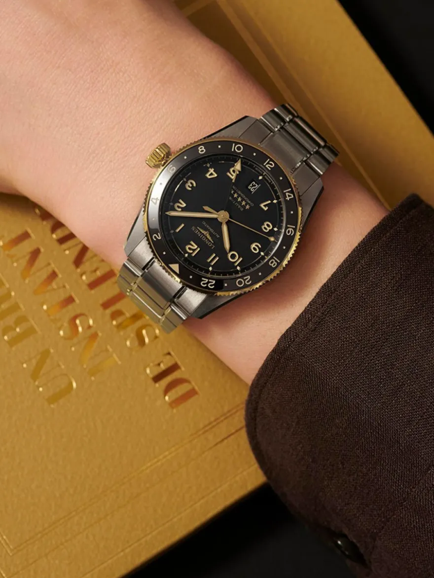Longines Spirit Zulu Time L3.802.5.53.6 + Luxe Cadeau