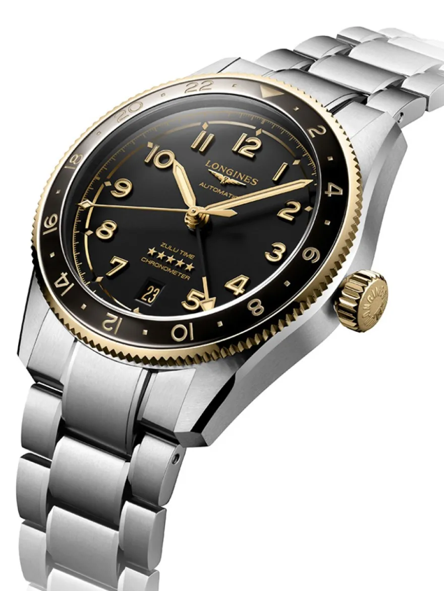 Longines Spirit Zulu Time L3.802.5.53.6 + Luxe Cadeau