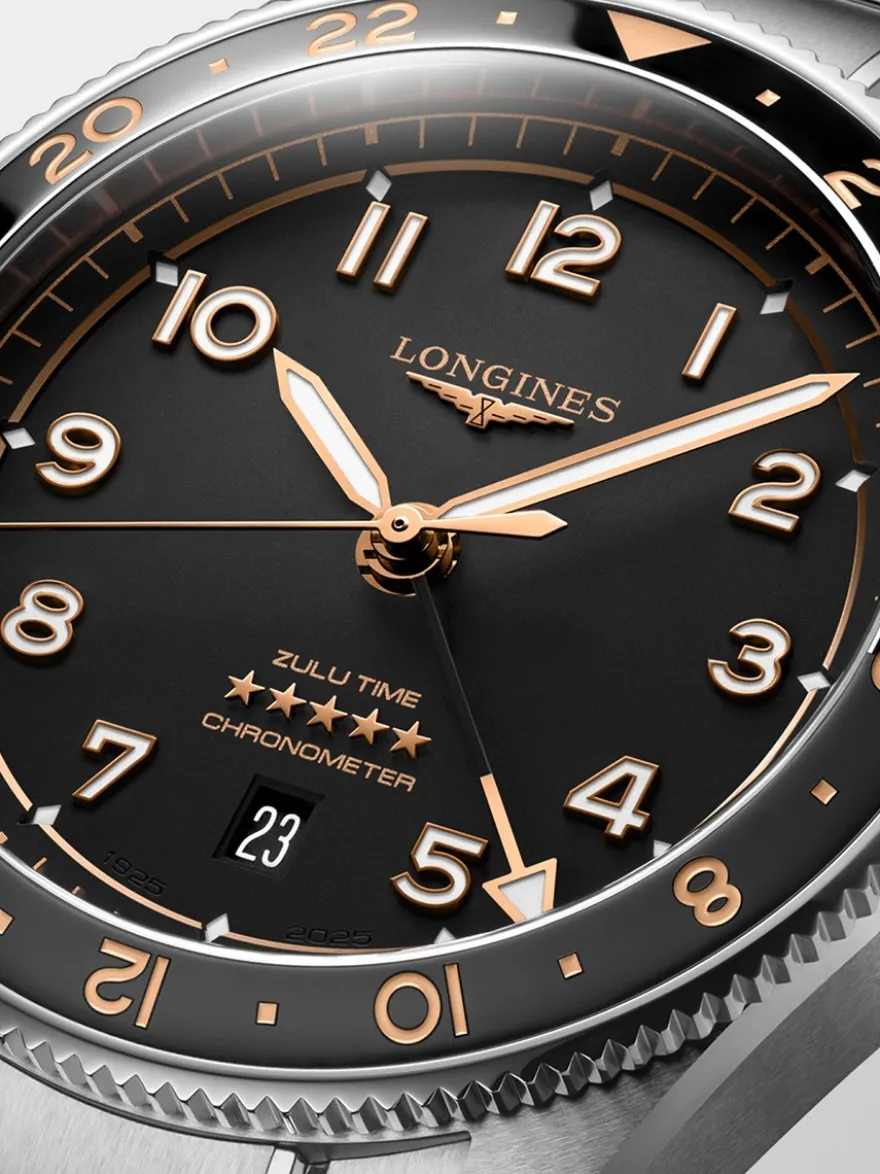 Longines Spirit Zulu Time L3.812.4.50.6 + Luxe Cadeau