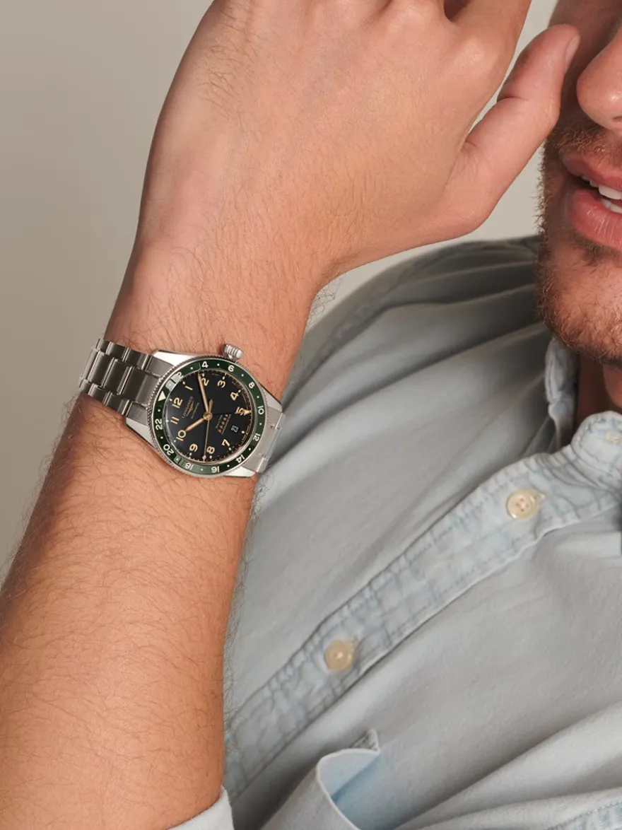 Longines Spirit Zulu Time 39mm L3.802.4.63.6 + Luxe Cadeau