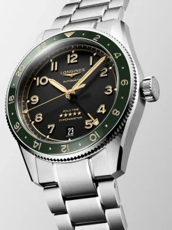 Longines Spirit Zulu Time 39mm L3.802.4.63.6 + Luxe Cadeau