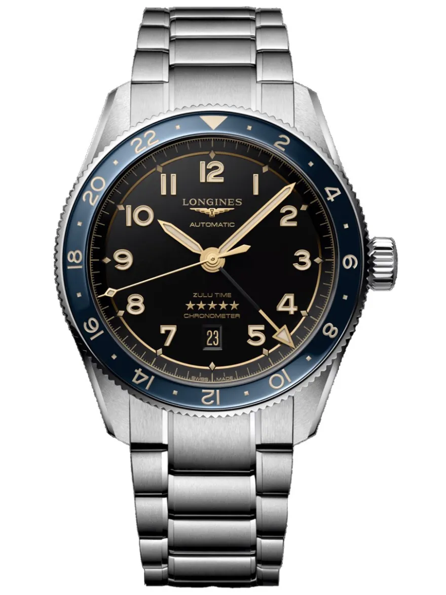 Longines Spirit Zulu Time L3.812.4.60.6 + Luxe Cadeau