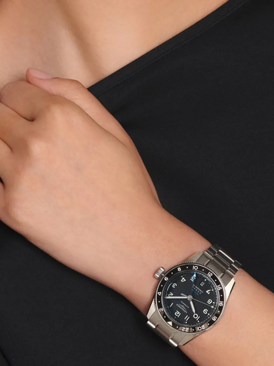 Longines Spirit Zulu Time 39mm L3.802.4.53.6 + Luxe Cadeau