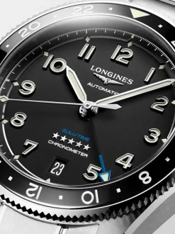 Longines Spirit Zulu Time 39mm L3.802.4.53.6 + Luxe Cadeau