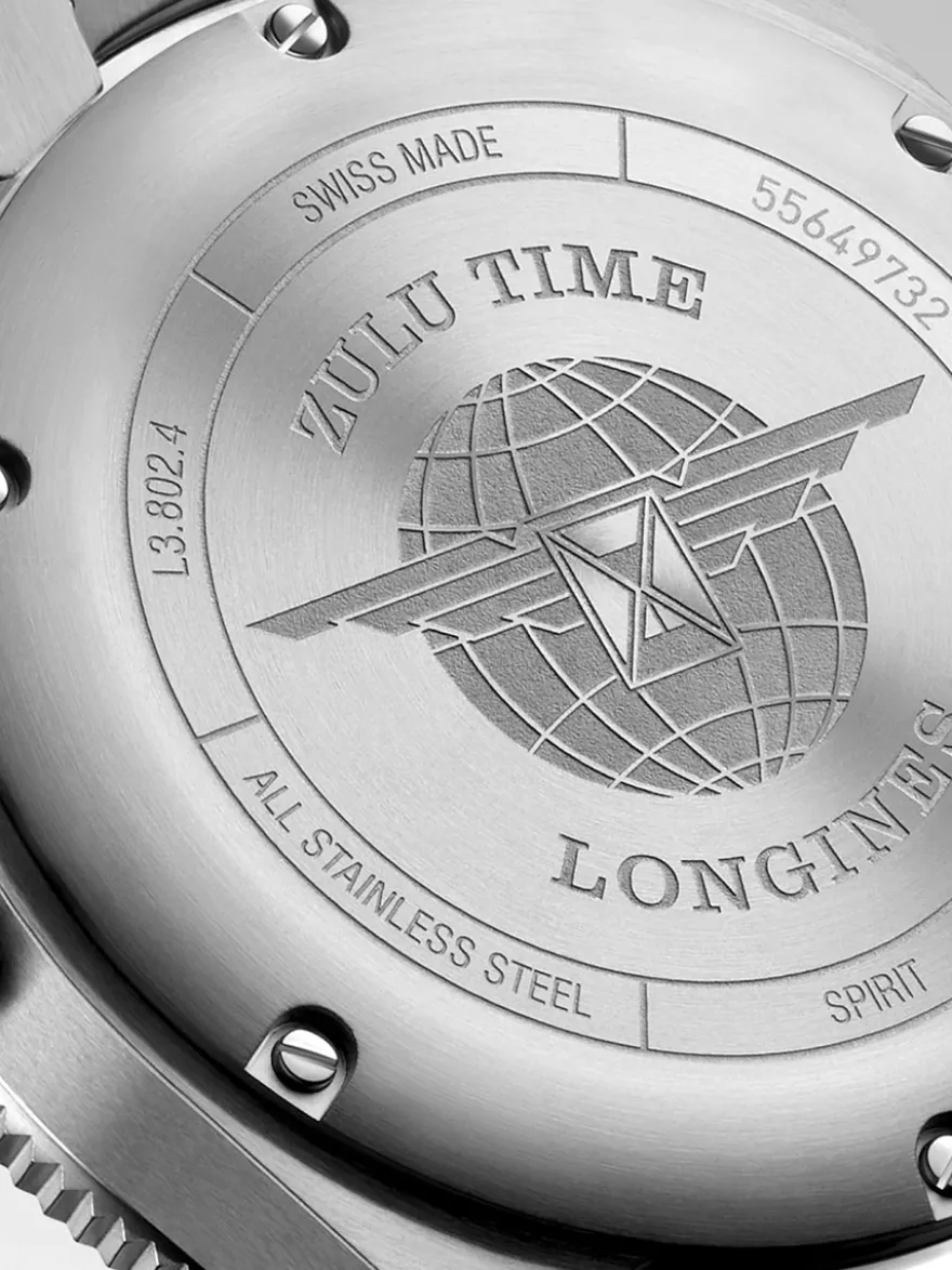 Longines Spirit Zulu Time 39mm L3.802.4.60.6 + Luxe Cadeau