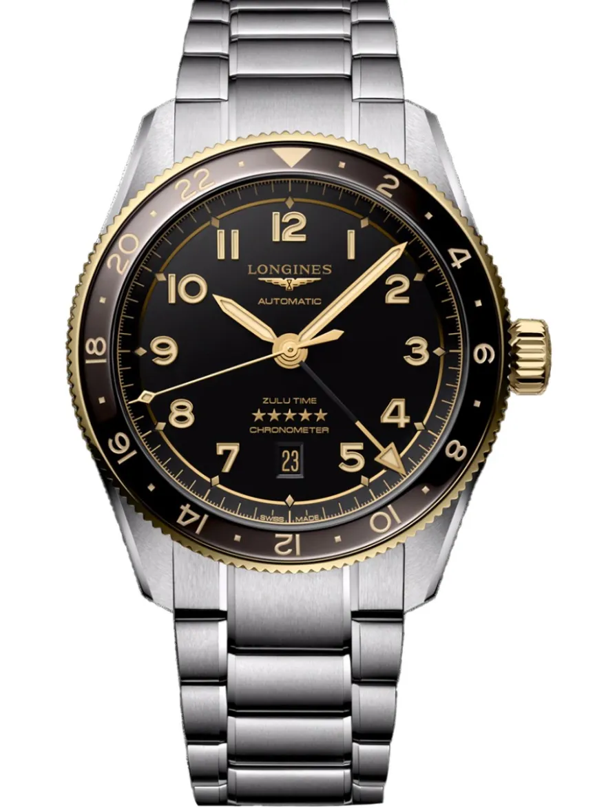 Longines Spirit Zulu Time L3.812.5.53.6 + Luxe Cadeau