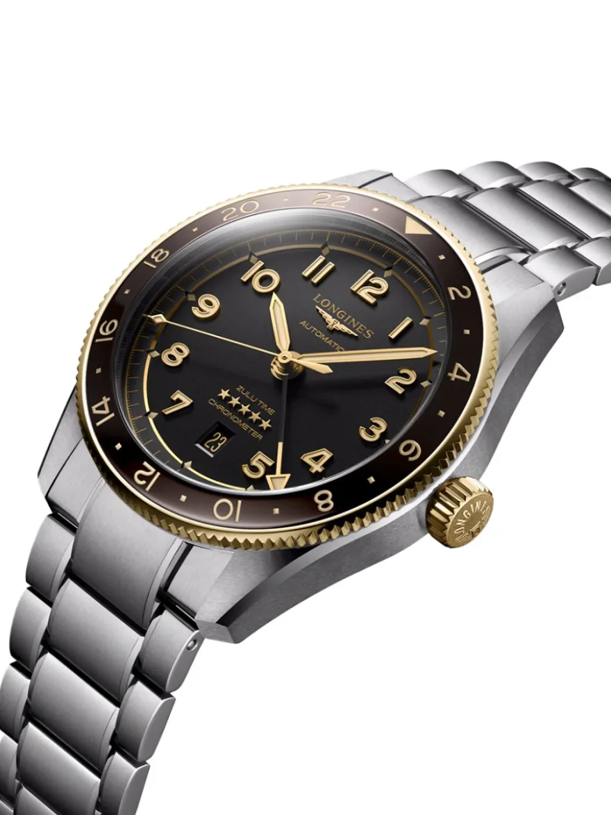 Longines Spirit Zulu Time L3.812.5.53.6 + Luxe Cadeau