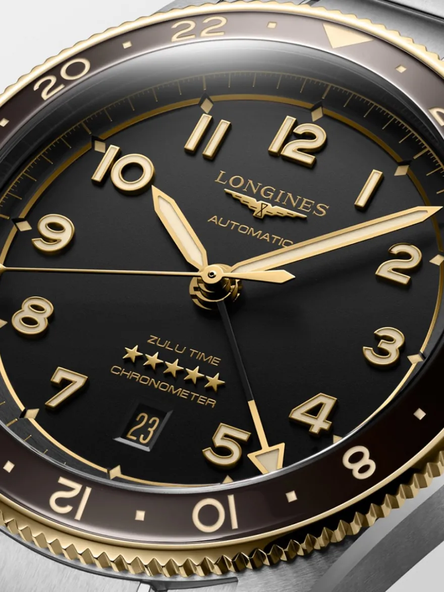 Longines Spirit Zulu Time L3.812.5.53.6 + Luxe Cadeau