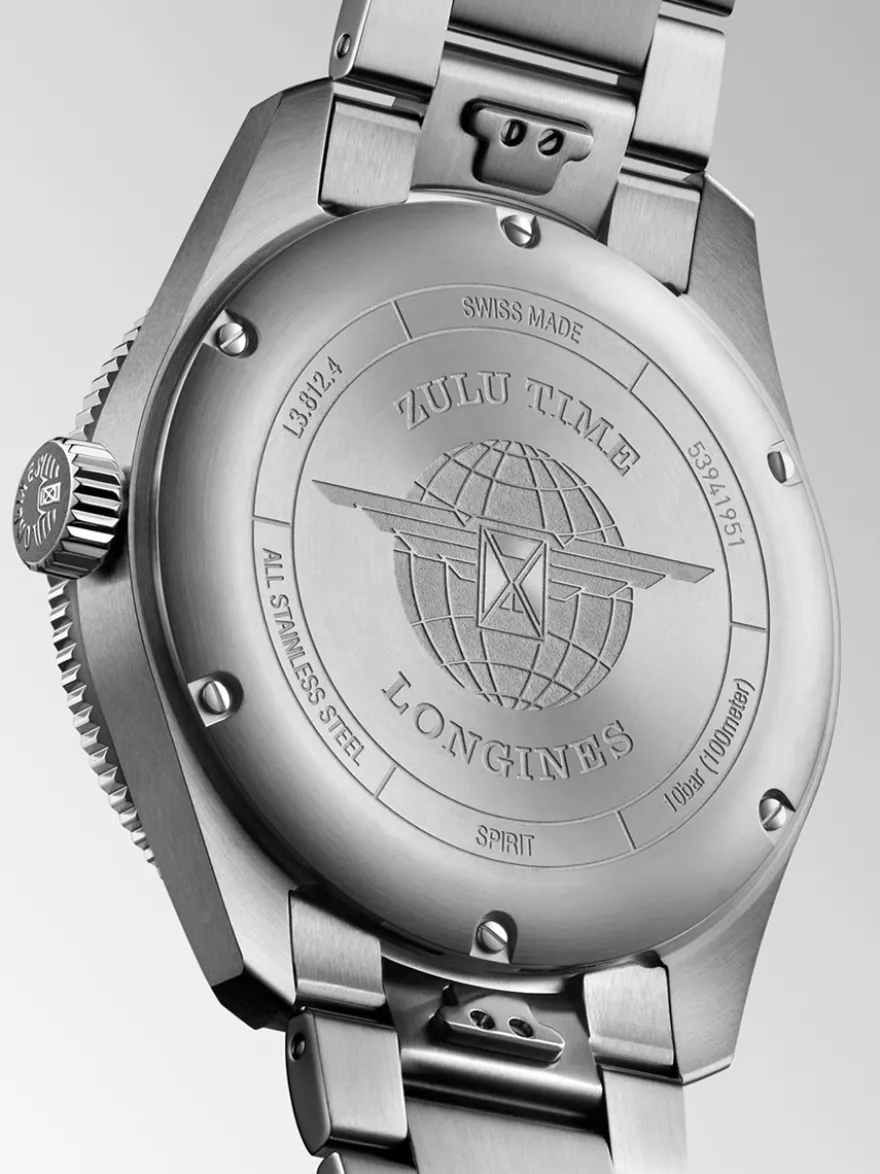 Longines Spirit Zulu Time 42 mm L3.812.4.93.6 + Luxe Cadeau
