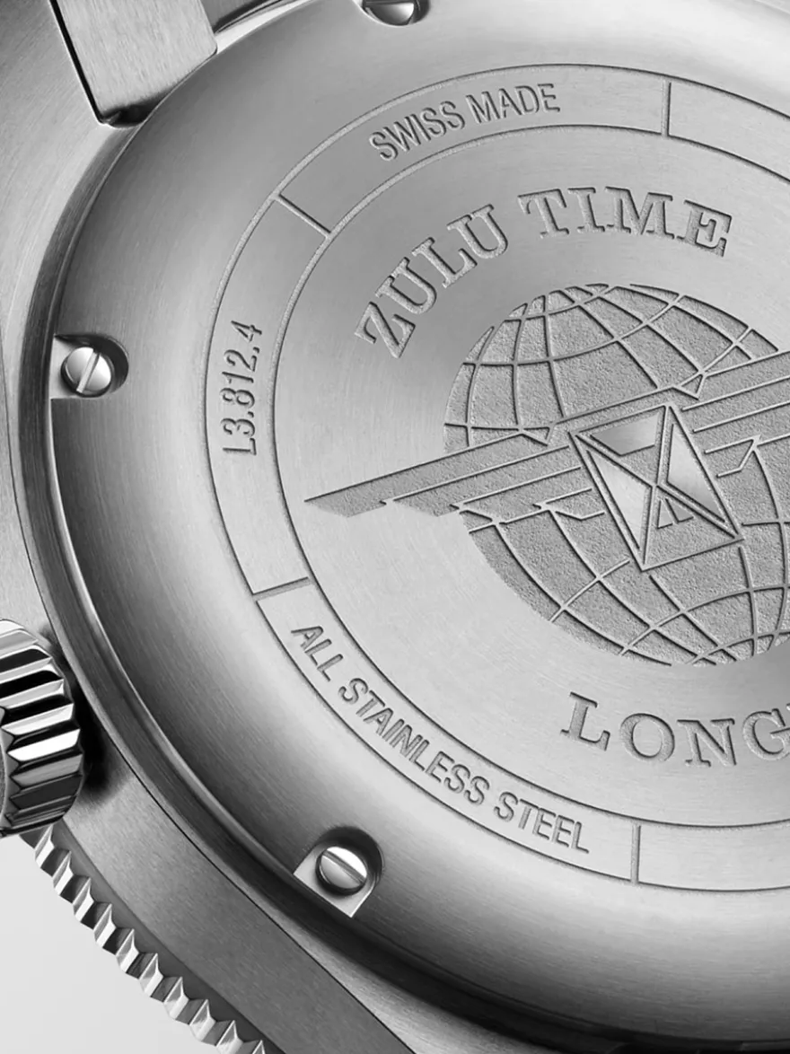 Longines Spirit Zulu Time 42 mm L3.812.4.93.6 + Luxe Cadeau