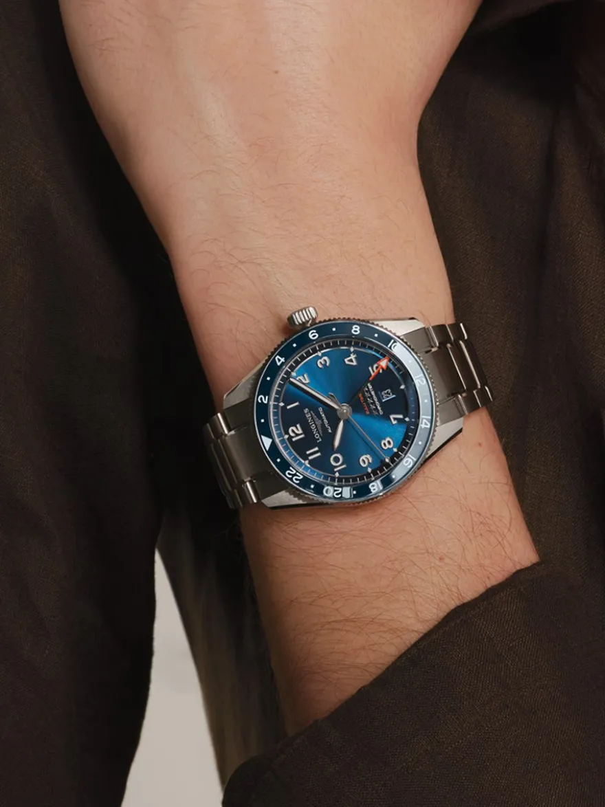 Longines Spirit Zulu Time 42 mm L3.812.4.93.6 + Luxe Cadeau