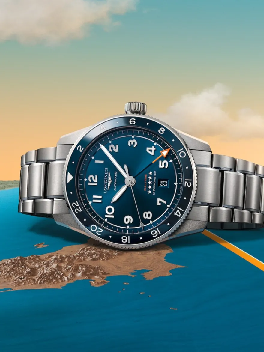 Longines Spirit Zulu Time 42 mm L3.812.4.93.6 + Luxe Cadeau