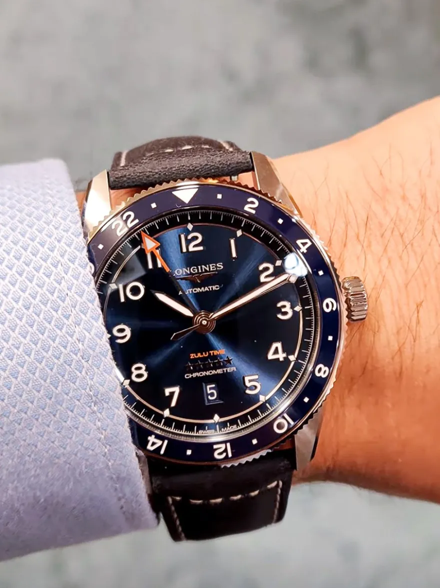 Longines Spirit Zulu Time L3.812.4.93.2 + Luxe Cadeau
