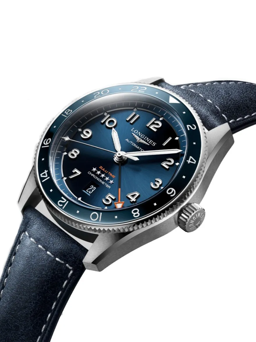 Longines Spirit Zulu Time L3.812.4.93.2 + Luxe Cadeau