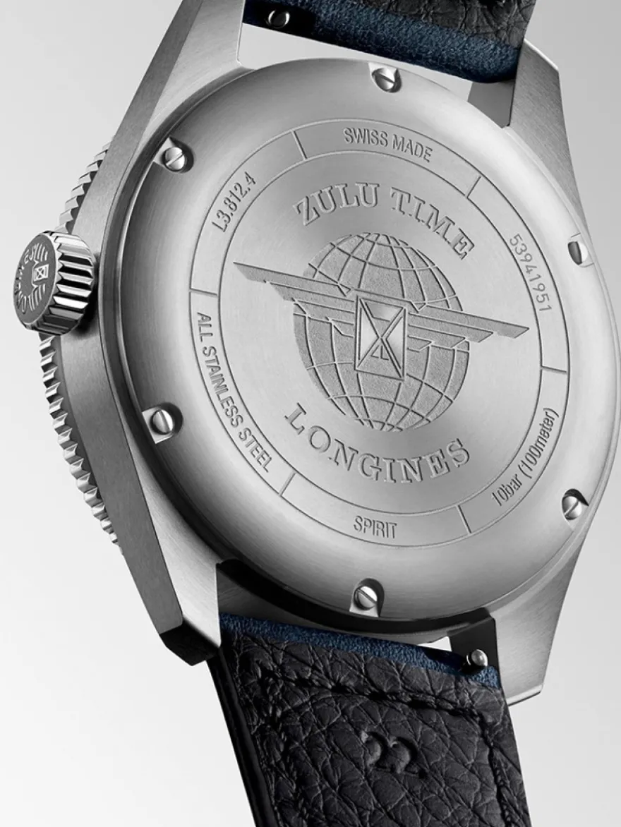 Longines Spirit Zulu Time L3.812.4.93.2 + Luxe Cadeau